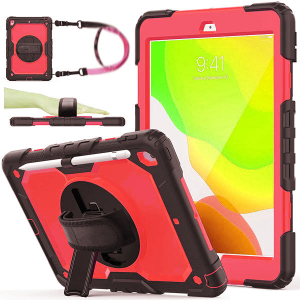 Étui Defender robuste avec sangle pour iPad 7/8/9 (7e/8e/9e génération) 10,2 Étui Defender robuste avec sangle pour iPad 7/8/9 (7e/8e/9e génération) 10,2